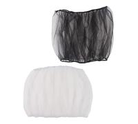 GLEAVI 2pcs Birdcage Netting Splash-proof Cover for Parrot Cage, Dustproof Bird Cage Protector Mesh with Black and White Anti-dust Gauze, Suitable for Birdcage Accessories and Bird