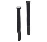 GLEAVI 2pcs Black Anti Crow Rooster Collar Nylon Adjustable No Crow Chicken Neck Band for Roosters Ducks Geese Noise Control in Farms and Gardens