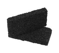 GLEAVI 2Pcs Black Volcanic Lava Stone Aromatherapy Diffuser, Natural Porous Scent Stone for Essential Oils, 10X5X1.5Cm Cube Shape, Passive Oil Diffuser for Home, Car, Travel Fragrance