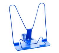 GLEAVI 2pcs Blue Multi-Purpose Reading Book Shelf Adjustable Angle Book Stand Reading Bracket for Home Office Study