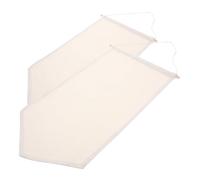 GLEAVI 2pcs Hanging Brooch Organizers with Bars Pin Wall Display Banners for Brooches Badges Buttons Collection Wall Decor for Bedroom Office Dorm Teens Adults