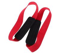 GLEAVI 2pcs Heavy Duty Pull up Assist Bands Anti-slip Grip for Strength Training, Workout Resistance Straps for Gym and Home Fitness, Medium Size Red Fitness Support