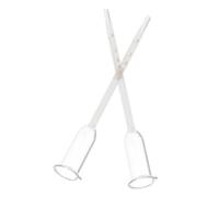 GLEAVI 2pcs High Precision Hydrometer Alcoholmeter Tester Glass Vinometer for Homemade Wine Making Dry White Wine Measurement Portable Alcohol Content Tester