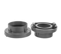 GLEAVI 2pcs Hydrant to Pipe Adapter - Metal Quick Connect Coupling for Fire Hydrant Outlet - Hose Attachment Replacement Fittings