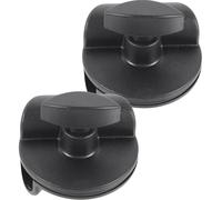 GLEAVI 2pcs Microphone Arm Extension Clamps Adjustable Boom Microphone Stand Clips Compatible 15mm to 19mm Stands Rotatable Mic Holder Accessories for Studio and Stage Use