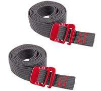 GLEAVI 2pcs Outdoor Luggage Tie down Straps, Camping Tent Bundling Belts with Quick Release, Adjustable Backpack Lashing Fastening Belts for Car Roof and Travel Gear