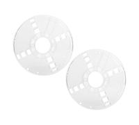 GLEAVI 2pcs Plastic Spool Hollow Bobbins 1kg 3D Printer Spools Replacement Reel Accessories for Printing