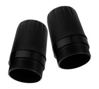 GLEAVI 2pcs Silicone Protective Cover Replacement Bottom Sleeve for Wireless Microphone Battery Cap Handheld Use