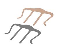 GLEAVI 2pcs Stainless Steel Music Book Clips for Keyboards and Guitars, Lightweight Sheet Music Holder Clips that Prevent Slips, for Live Performances and Stage Settings