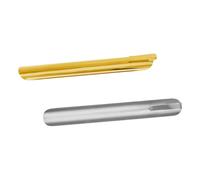 GLEAVI 2Pcs Stainless Steel Toast Crumb Cleaner Kitchen Tool for Shop and Home Use Portable Tabletop Sweeper for Restaurant Bakery Bar