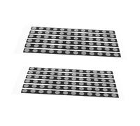 GLEAVI 2sheets Precision Scanning Markers for High Reflective round Dots for Accurate Optical in Industrial Scanning