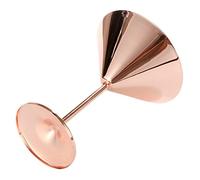 GLEAVI 304 Stainless Steel Cocktail Goblet 200ml, Golden Stemmed