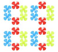 GLEAVI 30pcs -blade Plastic Propeller for Rc Plane and Helicopter, Smooth Action Model Aircraft Blade Made of Sturdy Pp Material, for Handcraft and Battery Experiment Science Projects