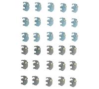 GLEAVI 30Pcs Miniature Simulation Elephant Doll Adorable Elephant Figurines for Educational for Bedtime Stories Colors for Decorations and Random Color