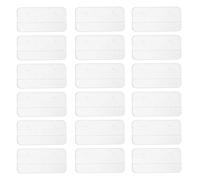 GLEAVI 30pcs Plastic Action Figure Display Stands Square Base for 6 Inch Articulated Figures with Stable Support Structure, Spacesaving Model Support for Office and Home