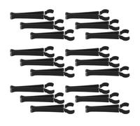 GLEAVI 30pcs U-shaped Car Air Freshener Outlet Clips Black Vent Clips for Car Perfume for Front Air Outlet Vent Decoration