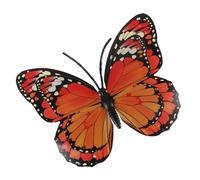 GLEAVI 3D Double Layer Butterfly Ornament Large Size Fake Butterflies 15.75X12.20In Wall Decor for Shopping Mall Garden Home