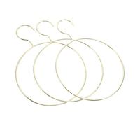 GLEAVI 3pcs Non Slip Iron Metal Clothes Rack for Scarves Neckties and Hats Versatile Organizer for Closet Storage and Home Decor