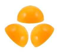 GLEAVI 3Pcs Soccer Training Poles Base Set with Plastic Agility Holder for Football Practice Equipment, Corner Flag Support for Youth and Adult Outdoor Sports