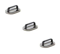 GLEAVI 3pcs Sponge Brush Kitchen Descaling Clean Rub Pot Nano Diamond Emery Brush Cleaning Tool Handle for Stains Removal
