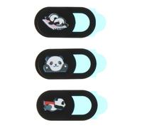 GLEAVI 3pcs Webcam Lens Cover Slide for Computer and Laptop, Thin Lightweight Abs Privacy Cover with Anti-hacking Feature, for Video Chats and Webcam Security