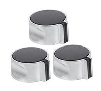 GLEAVI 3pcs Zinc Alloy Gas Stove Knob for Kitchen Gas Stove off Knobs Replaceable for