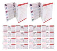 GLEAVI 40PCS Guide or Quick Reference Card - Outdoor Survival Guide - Essential Emergency Safety Instructions for Wilderness Self Rescue