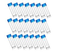 GLEAVI 40pcs Stool Specimen Cups with Spoons and Lids 25-30ml Leak-proof Stool Sample Collection Containers for Medical Testing and Transport