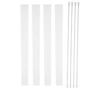 GLEAVI 4pcs 300mm Heat Seal Strips Replacement Wire for Manual and Commercial Sealing Machines, Sealer Repair Parts Heating Element Kit for Vacuum Bag Packaging