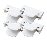GLEAVI 4Pcs Bed Sheet Fixing Clips Slip Multi Use Quilt Holders for Bedding Mattress Pads and Tablecloths Non Marking Household Fasteners for Secure Sheet Placement