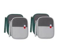 GLEAVI 4pcs Emergency Bag for School Medical Bag Portable Medicine Pouches Hiking Nursing Pouch Stylish Design
