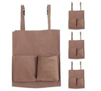 GLEAVI 4pcs Housekeeping Cart Bag: Cleaning Storage For Utility Trolley Organizer - Commercial Cart Bag Replacement For Sorting Cleaning Products 17.68x15.72x7.86