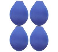 GLEAVI 4pcs Men’s Protective Cup Underwear Pads U-Shape Breathable Bulge Dark Blue Sports Swim Briefs Padding for Athletic Protection