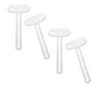 GLEAVI 4pcs Portable Stainless Steel Paint Tube Squeezer for Artists Efficient round Tube Roller Tool for Art Studio and Outdoor Painting