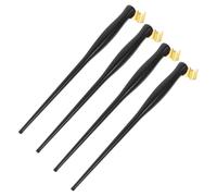 GLEAVI 4pcs Resin Calligraphy Dip Pen Holder Set with Oblique Nib Setup and Removable Flange, Ergonomic Matte Surface Design for Enhanced Line Control and Antislip Grip, for Calligraphy