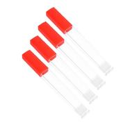 GLEAVI 4pcs Thermometer Protective Hard Plastic Cases Portable Storage Tubes for Adults Nursery Use Compact Lightweight Carrying Boxes with Stylish Design