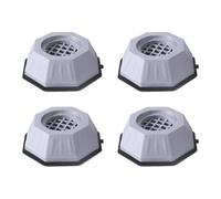 GLEAVI 4pcs Washing Machine Foot Pads Protective Mat Laundry Machine Vibration Pads Skid-resistant Furniture Heightening for Washing Accessory