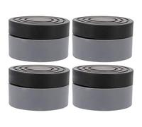 GLEAVI 4pcs Washing Machine Heightening Pads 6cm Anti-vibration Shock-absorbing Refrigerator Raising Foot Mats Non-slip Pads for Washer Dryer Stability