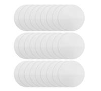 GLEAVI 500pcs Laboratory Filter Paper Circles Diameter Qualitative Cellulose Medium Speed Filtration with Low Ash Residue and Wet Strength for Chemistry and Scientific Research