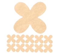 GLEAVI 50pcs Felt Cup Mats Liners Made of Reusable Felt Fabric for Ceramic Cups and Containers Versatile Design for Kitchen Organization and Office Use Beige Divider Protectors