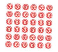 GLEAVI 50pcs Fire Extinguisher Sign Stickers Round Self Adhesive Weatherproof Fire Safety Labels for Walls Doors Commercial Spaces Emergency Visibility and Easy to Install