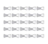 GLEAVI 50pcs Metal Bandage Clips Fixing Buckles with Four-Prong Aluminum Hooks for Elastic Rope Fastening and Medical Bandage Securing in Healthcare Use