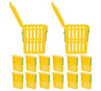 GLEAVI 50pcs Royal Insect Breeding Cage Plastic Beekeeping Supplies Tools for Isolation Transporting Bee Equipment