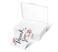 GLEAVI 54pcs Blank Playing Cards: Sublimation Pet Double-sided Deck