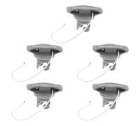 GLEAVI 5pcs Inflatable Boat Valve Caps Compatible with Kayak and Paddle Board, Pvc Material High Pressure Valve Covers Prevent Air Leakage for Water Activities
