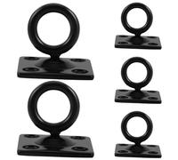 GLEAVI 5pcs M6 Stainless Steel Rotatable Ceiling and Wall Mounted Hooks for Indoor Hanging, Heavy Duty Utility Rope Hanger Suitable for Home and Commercial Storage