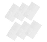 GLEAVI 6 Sheets Self-Adhesive Acrylic Mirror Tiles for Crafts and Party Decoration, 5mm Silver Reflective Mosaic Squares with Powerful Reflective Surface, Mess-Free and Safe for Ornaments