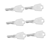 GLEAVI 6pcs Electrical Panel Key Switch Set for Control Panels and Selector Switches High Security Operator Key for Industrial and Residential Electric Box Locks Quick and Easy Access