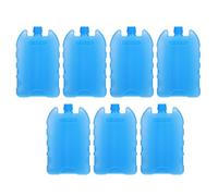 GLEAVI 7pcs Reusable Ice Block for Cooler with Enhanced Cooling Efficiency and Compact Pe Design, Suitable for Air Conditioner Fans and Camping Coolers, for Hiking and Fishing Outdoor Use