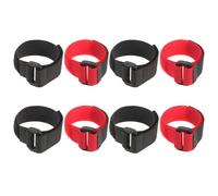 GLEAVI 8pcs Anti-Crowing Poultry Neck Belts Flexible Noise-Reducing Collars for Rooster Chicken Duck Goose Colors, Anti-Disturbing Stop-Screaming Bands for Farm Use